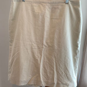 Brooks Brothers Lined Pinstripe Skirt